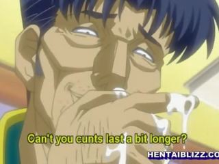 Số hai hentai coeds có ba người cứng fucked lược trong các lớp học