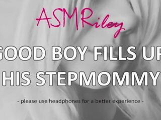 Eroticaudio - good adolescent fills up his stepmommy