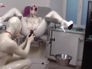 FUN clips German Amateur Latex fetish hospital le