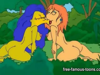 Simpsons porno vídeo parodia