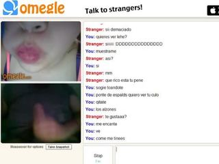 Nalgona y tetoona en omegle