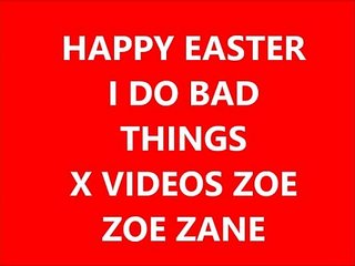 X filmati zoe happy easter webcam 2017