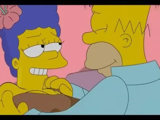 Simpsons adult clip Homer fucks Marge