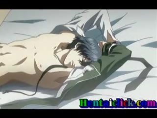 Tempting Hentai Gay Hardcore adult movie And Love In Bed